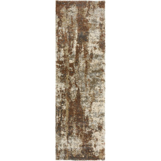 Orleans OR13 Spice 2'3" x 7'5" Runner Rug