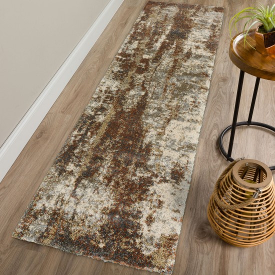 Orleans OR13 Spice 2'3" x 7'5" Runner Rug