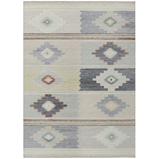 Indoor/Outdoor Phoenix PH1 Ivory Washable 10' x 14' Rug