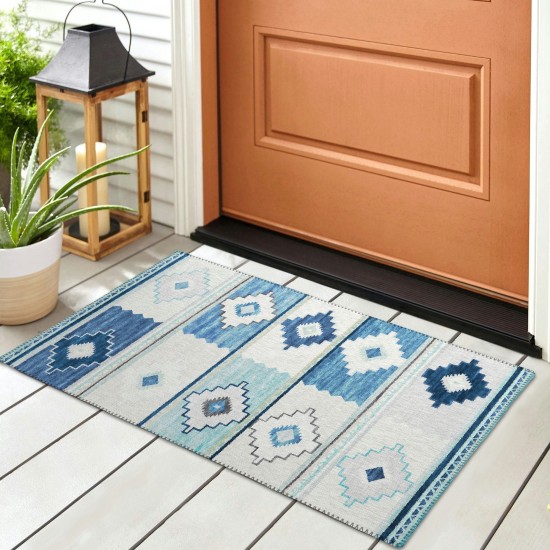 Indoor/Outdoor Phoenix PH1 Pacifica Washable 1'8" x 2'6" Rug