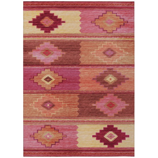 Indoor/Outdoor Phoenix PH1 Rose Washable 10' x 14' Rug