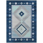 Indoor/Outdoor Phoenix PH2 Denim Washable 5' x 7'6" Rug