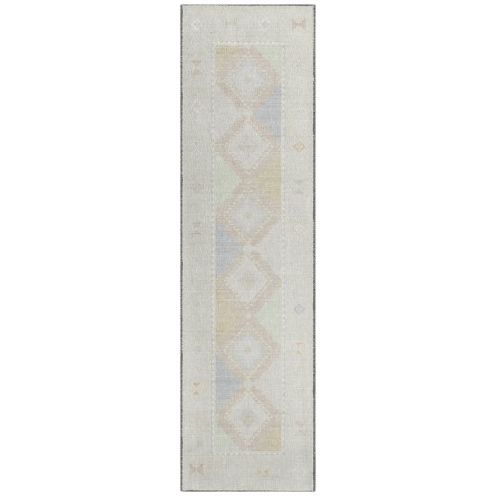 Indoor/Outdoor Phoenix PH2 Ivory Washable 2'3" x 7'6" Runner Rug