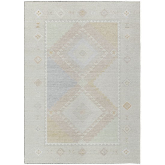 Indoor/Outdoor Phoenix PH2 Ivory Washable 3' x 5' Rug