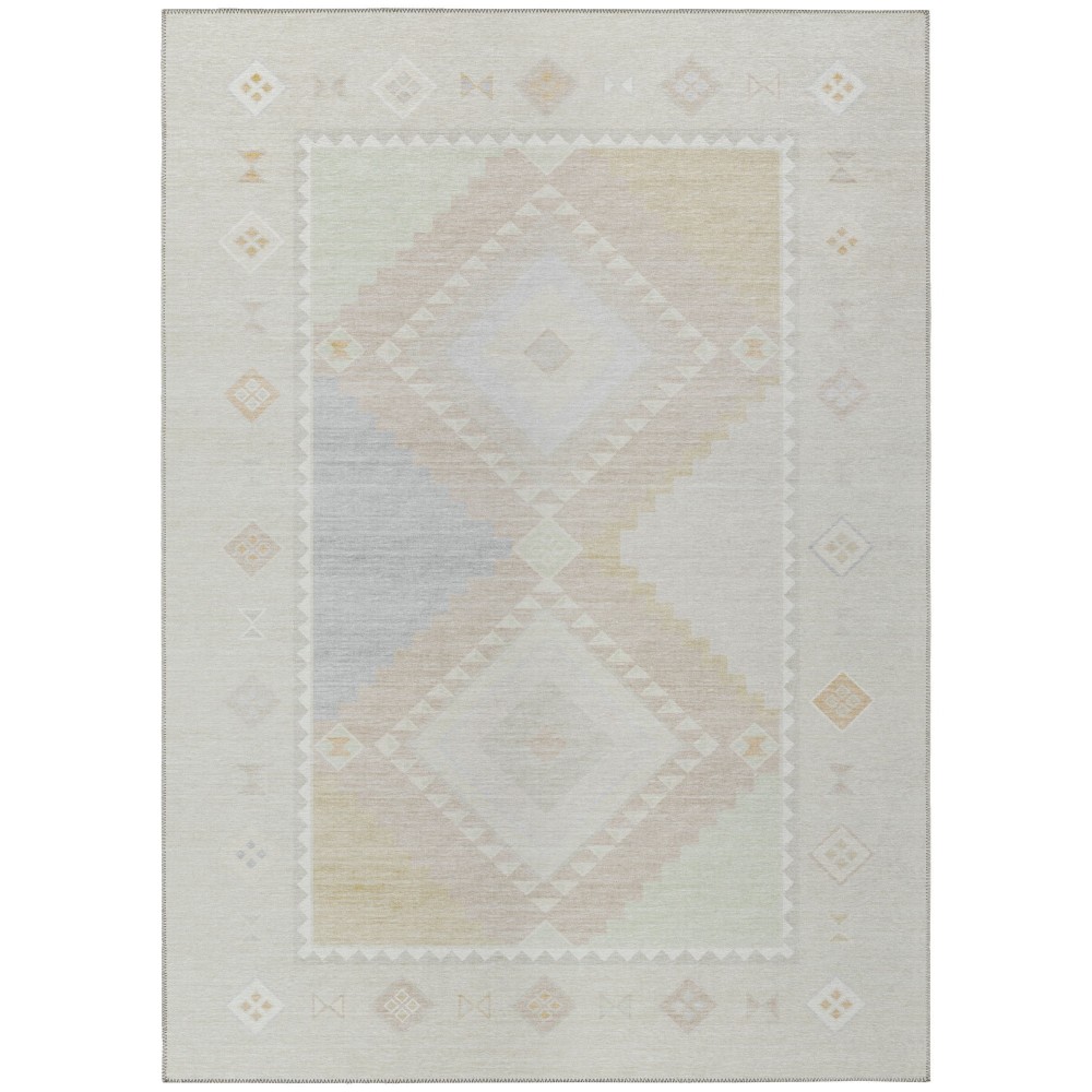 Indoor/Outdoor Phoenix PH2 Ivory Washable 8' x 10' Rug