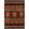 Indoor/Outdoor Phoenix PH3 Chocolate Washable 10' x 14' Rug