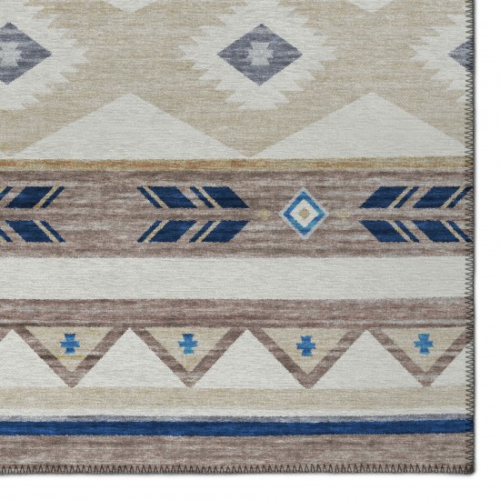 Indoor/Outdoor Phoenix PH3 Ivory Washable 1'8" x 2'6" Rug