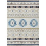 Indoor/Outdoor Phoenix PH3 Ivory Washable 8' x 10' Rug