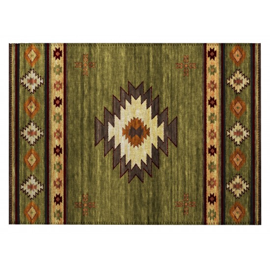 Indoor/Outdoor Phoenix PH4 Cactus Washable 1'8" x 2'6" Rug