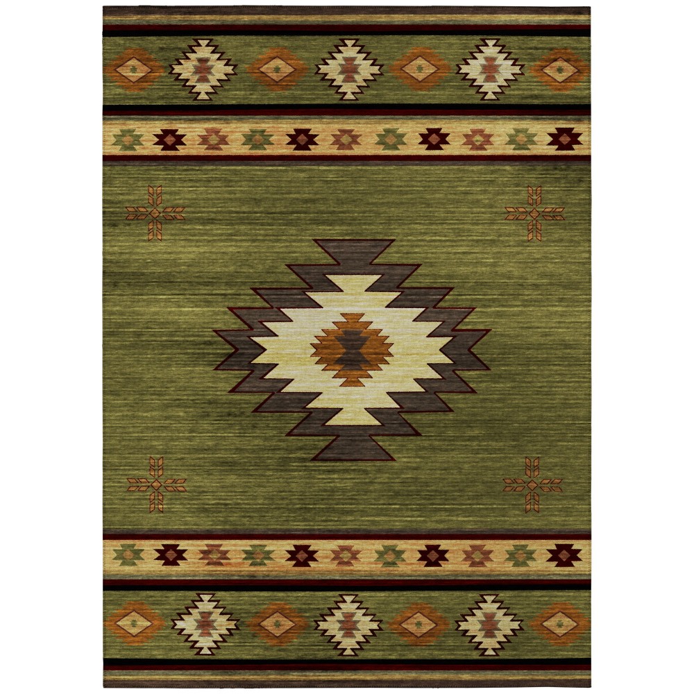 Indoor/Outdoor Phoenix PH4 Cactus Washable 10' x 14' Rug