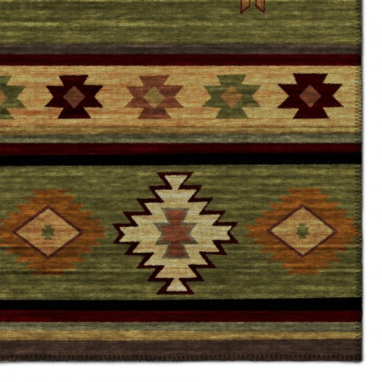 Indoor/Outdoor Phoenix PH4 Cactus Washable 10' x 14' Rug