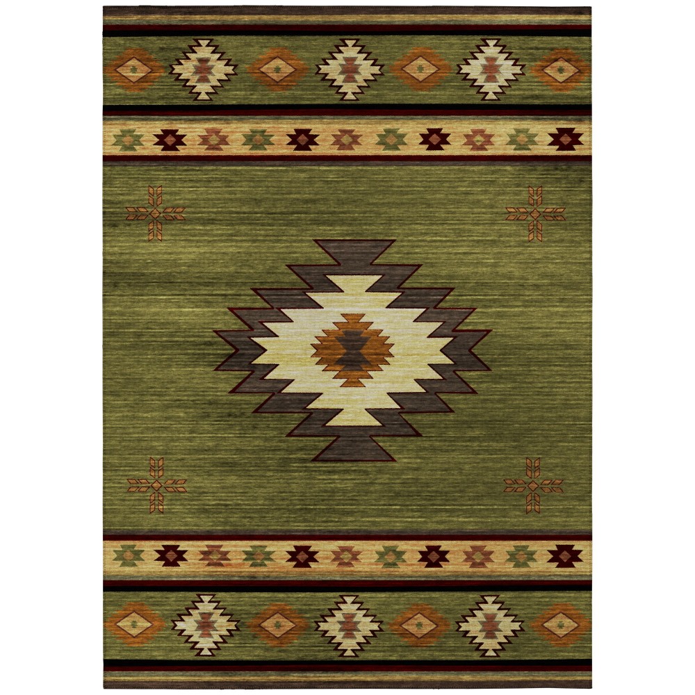 Indoor/Outdoor Phoenix PH4 Cactus Washable 8' x 10' Rug