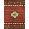 Indoor/Outdoor Phoenix PH4 Paprika Washable 3' x 5' Rug