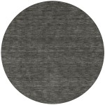 Rafia RF100 Charcoal 10' x 10' Round Rug