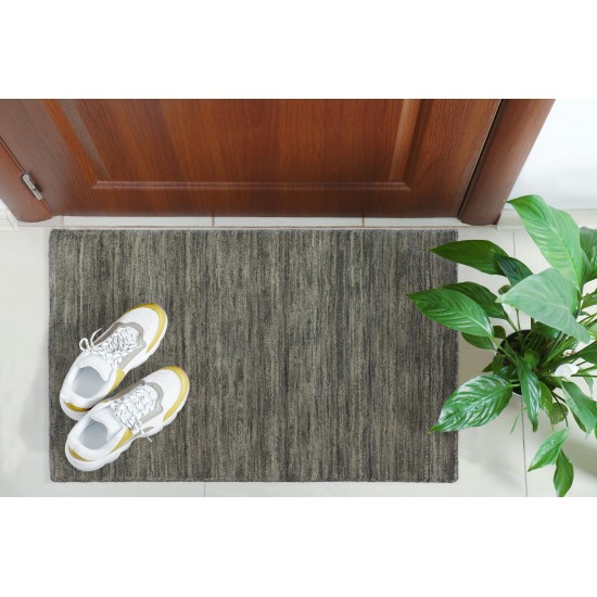 Rafia RF100 Charcoal 2' x 3' Rug