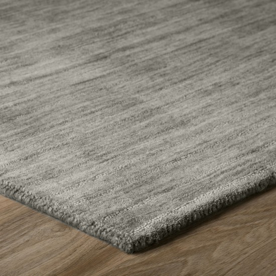 Rafia RF100 Charcoal 2'3" x 7'6" Runner Rug