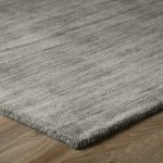 Rafia RF100 Charcoal 4' x 4' Octagon Rug