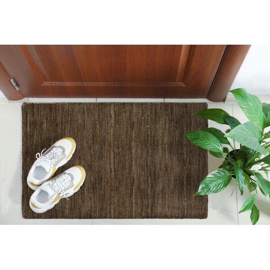 Rafia RF100 Chocolate 2' x 3' Rug