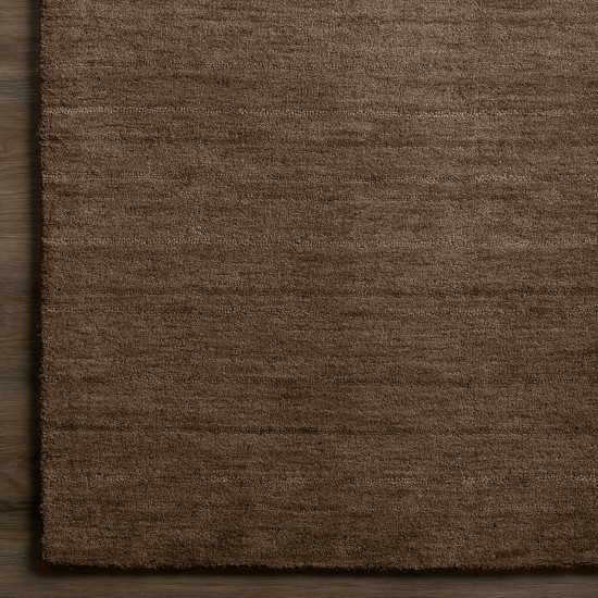 Rafia RF100 Chocolate 2'6" x 16' Runner Rug