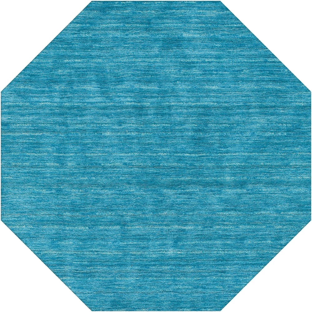 Rafia RF100 Cobalt 10' x 10' Octagon Rug