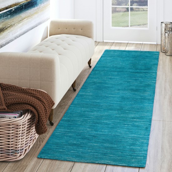 Rafia RF100 Cobalt 2'3" x 7'6" Runner Rug