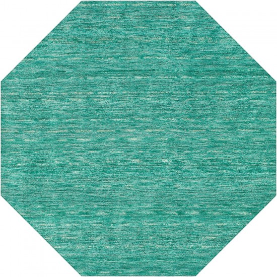 Rafia RF100 Emerald 4' x 4' Octagon Rug