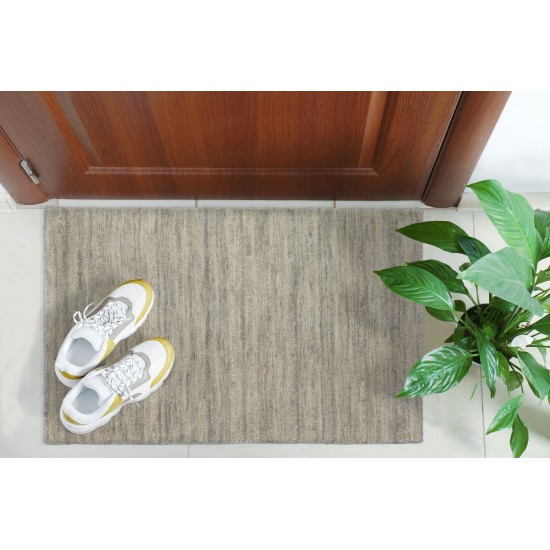 Rafia RF100 Granite 2' x 3' Rug