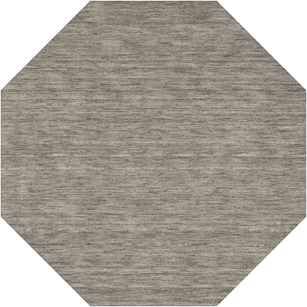 Rafia RF100 Granite 4' x 4' Octagon Rug