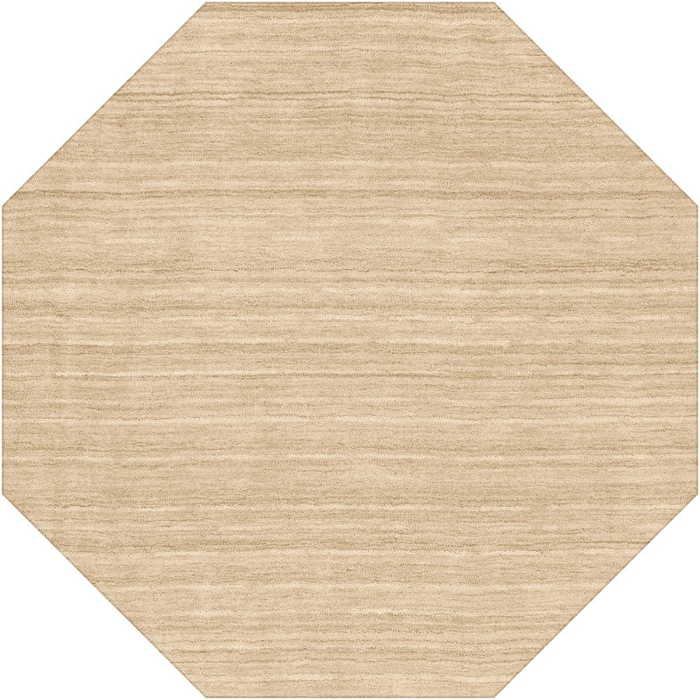 Rafia RF100 Linen 10' x 10' Octagon Rug