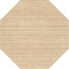 Rafia RF100 Linen 4' x 4' Octagon Rug