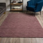 Rafia RF100 Plum 10' x 14' Rug