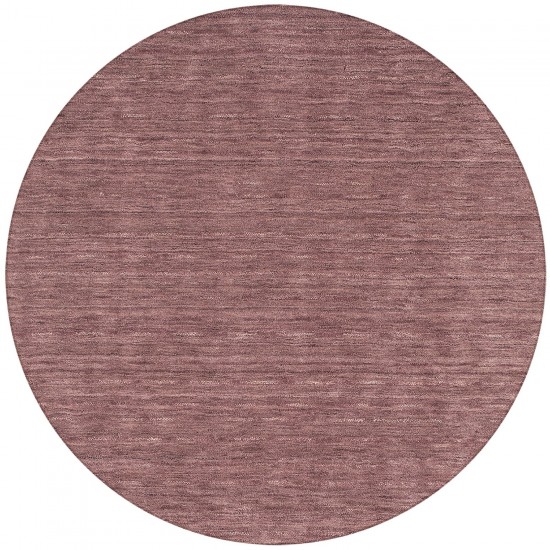 Rafia RF100 Plum 12' x 12' Round Rug