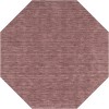 Rafia RF100 Plum 4' x 4' Octagon Rug