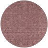 Rafia RF100 Plum 4' x 4' Round Rug
