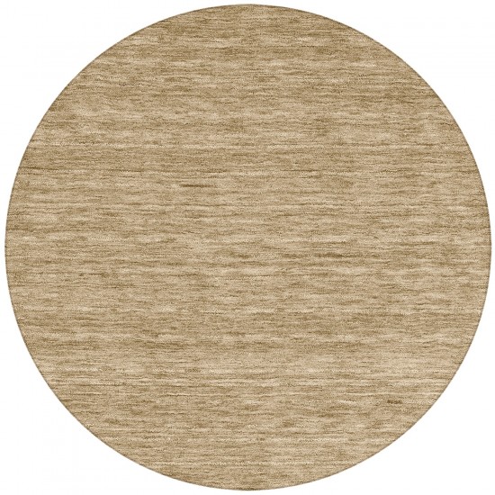 Rafia RF100 Taupe 10' x 10' Round Rug