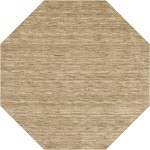 Rafia RF100 Taupe 12\' x 12\' Octagon Rug