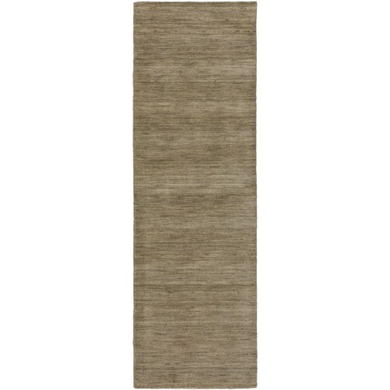 Rafia RF100 Taupe 2'3" x 7'6" Runner Rug