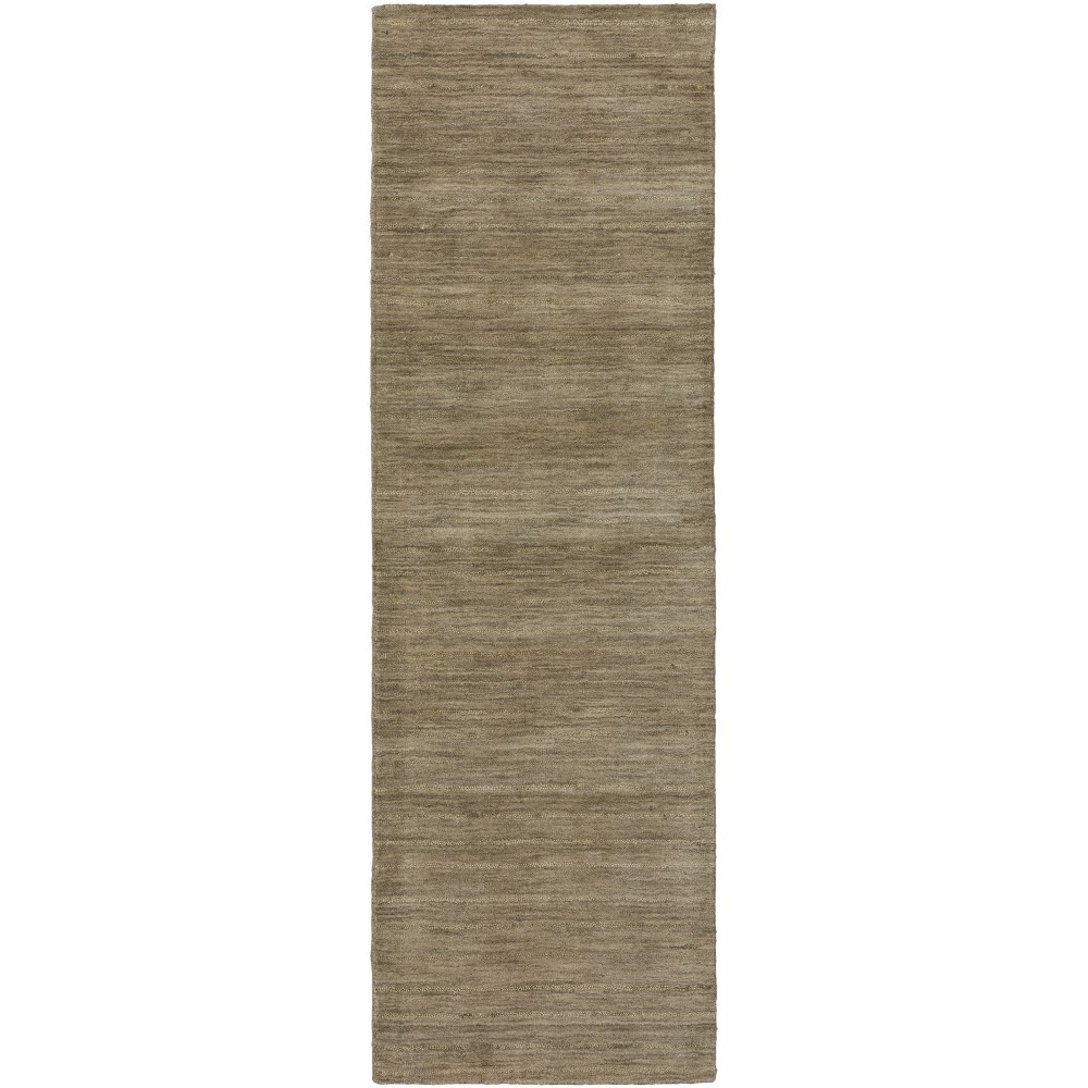 Rafia RF100 Taupe 2'3" x 7'6" Runner Rug