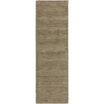 Rafia RF100 Taupe 2'6" x 10' Runner Rug