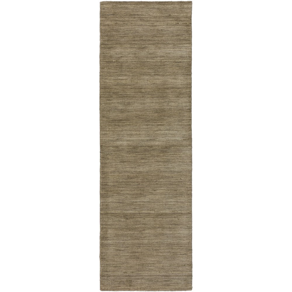 Rafia RF100 Taupe 2'6" x 10' Runner Rug