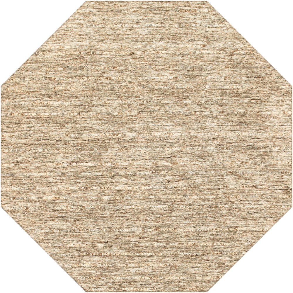 Reya RY7 Fudge 4' x 4' Octagon Rug