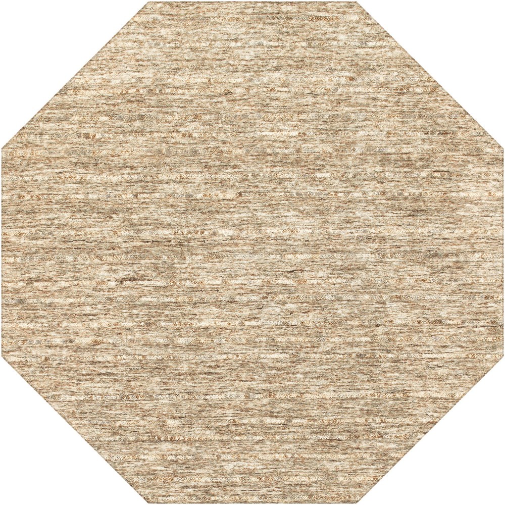 Reya RY7 Fudge 8' x 8' Octagon Rug