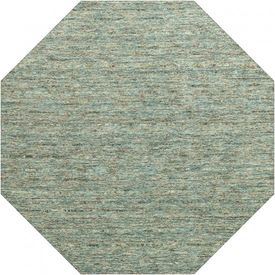 Reya RY7 Turquoise 10' x 10' Octagon Rug