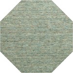 Reya RY7 Turquoise 4' x 4' Octagon Rug