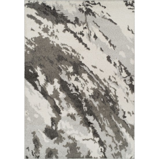 Rocco RC3 Silver 3'3" x 5'1" Rug