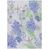 Indoor/Outdoor Seabreeze SZ1 Lavender Washable 5' x 7'6" Rug