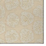 Indoor/Outdoor Seabreeze SZ10 Ivory Washable 10' x 14' Rug