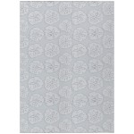 Indoor/Outdoor Seabreeze SZ10 Silver Washable 10' x 14' Rug