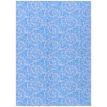 Indoor/Outdoor Seabreeze SZ11 Cobalt Washable 3' x 5' Rug