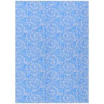 Indoor/Outdoor Seabreeze SZ11 Cobalt Washable 8' x 10' Rug